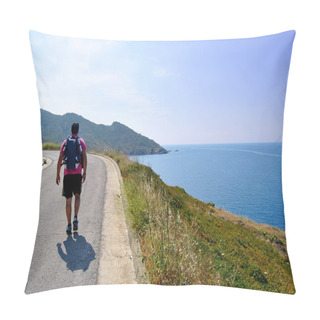 Personality  Backpacker. Pillow Covers