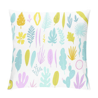 Personality  Summer Time Illustration. Isolated Objects. Pillow Covers