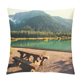 Personality  Lake In Alaska Pillow Covers