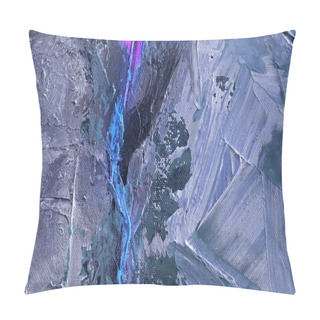 Personality  Oil On Canvas Pillow Covers