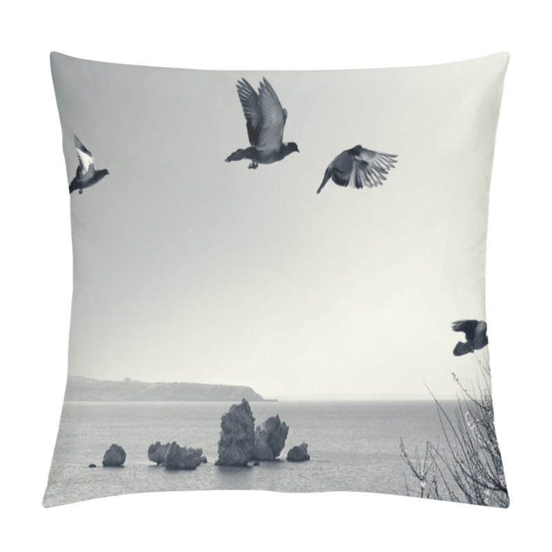 Personality  Flying Birds Pillow Covers