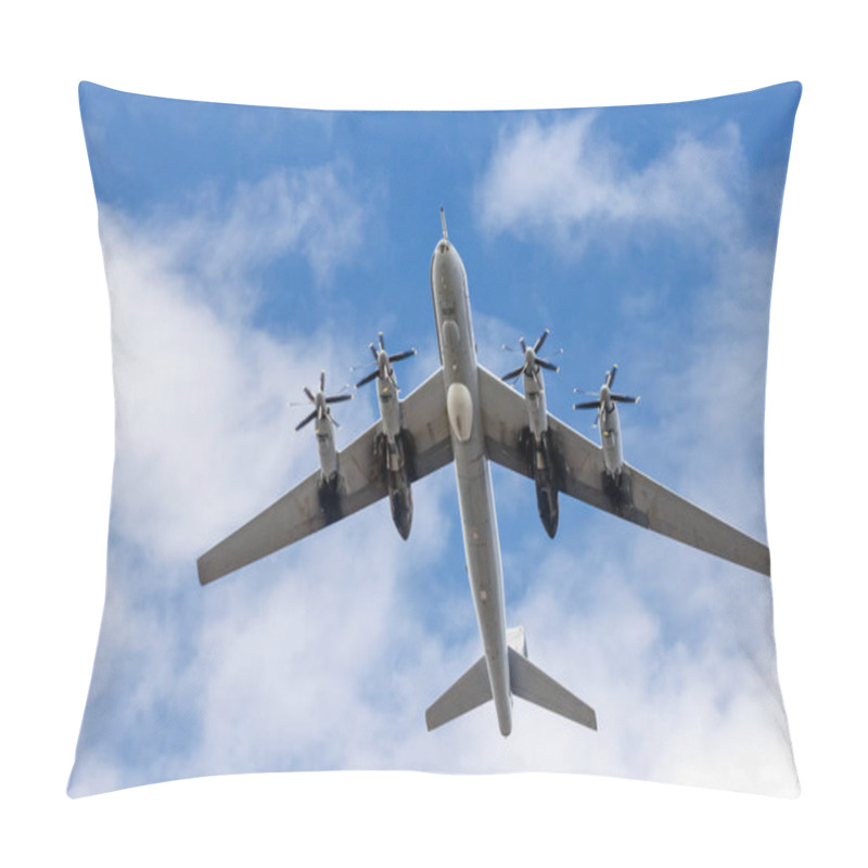 Personality  Strategic Bomber In The Sky Pillow Covers