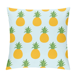 Personality  Pineapples Summer Background Pillow Covers