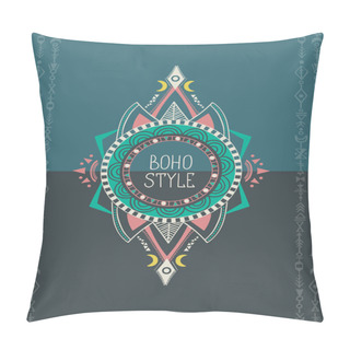 Personality  Boho Aztec Ornament Print Eps10 Pillow Covers