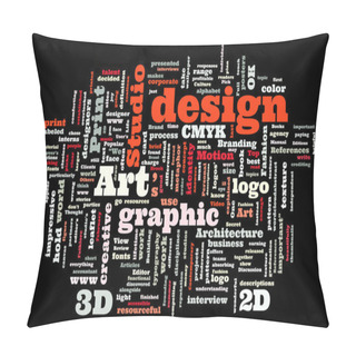 Personality  Graphic Design Studio Pillow Covers