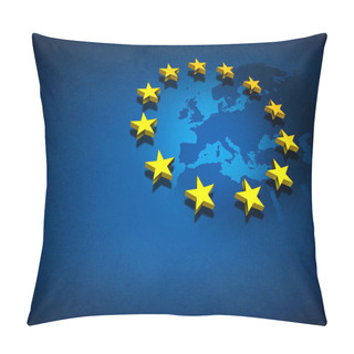 Personality  European Union Pillow Covers