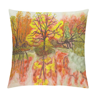 Personality  Autumn Landscape, Painting Pillow Covers