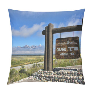 Personality  Grand Teton National Park, Wyoming Pillow Covers