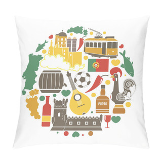 Personality  Portugal Traditional Objects  Pillow Covers