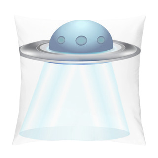 Personality  Ufo Illustration Pillow Covers