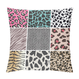 Personality  Seamless Animal Skin Pattern Pillow Covers