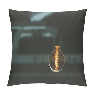 Personality  Vintage Light Bulb Pillow Covers