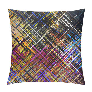 Personality  Diagonal Lines Art Abstract Pillow Covers