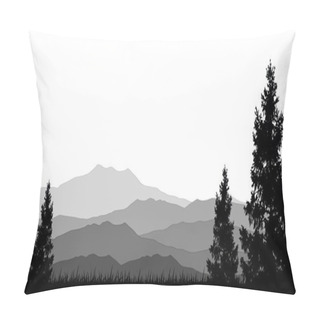 Personality  Coniferous Forests For You Design Pillow Covers