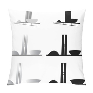 Personality  National Congress In Brasilia Pillow Covers