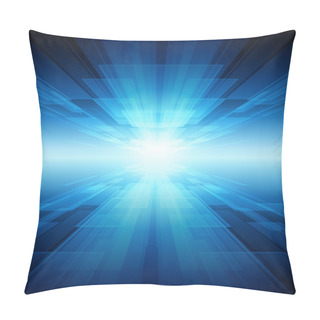 Personality  Virtual Tecnology Space Vector Background Pillow Covers