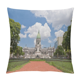 Personality  Congress Square At Buenos Aires, Argentina Pillow Covers
