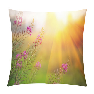 Personality  Landscape On Sunset Pillow Covers