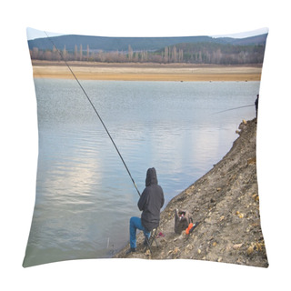 Personality  Fishing Pillow Covers