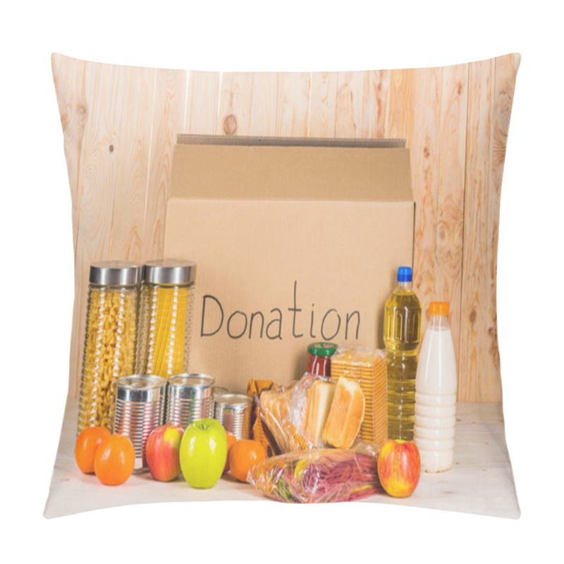 Personality  Different Donation Food Pillow Covers
