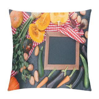 Personality  Vegetables And Blank Board Pillow Covers