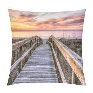 Personality  Boardwalk To Sunrise Pillow Covers