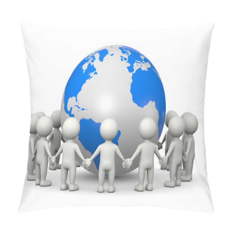 Personality  Together Around the World pillow covers