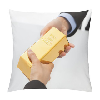 Personality  Business Exchanging Golden Bar Pillow Covers