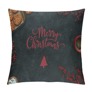 Personality  Merry Christmas Greeting Pillow Covers
