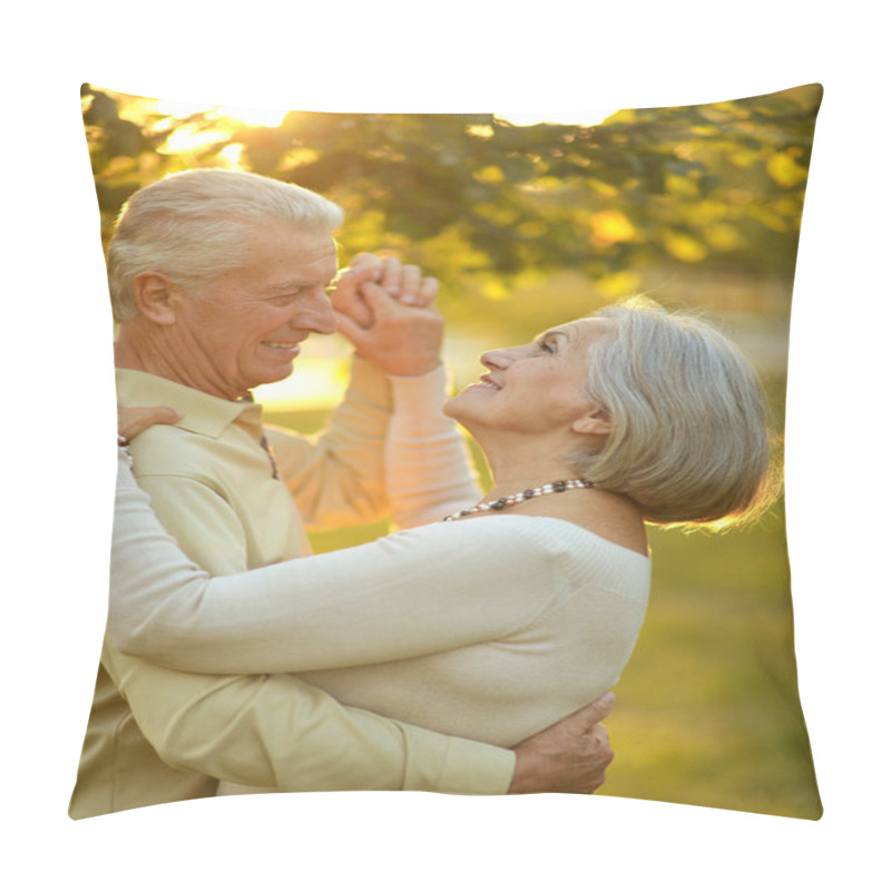Personality  Mature couple dancing pillow covers