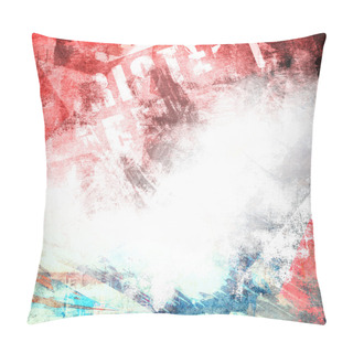 Personality  Grunge Colorful Background Pillow Covers