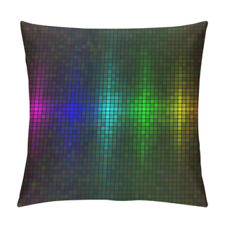 Personality  Multicolor Lights Background Pillow Covers