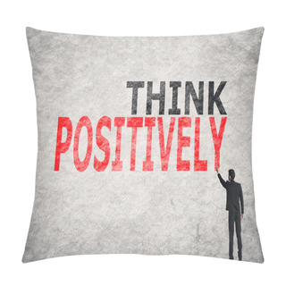 Personality  Think Positively Pillow Covers