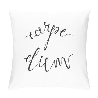 Personality Carpe Diem, Latin Aphorism Pillow Covers