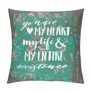 Personality  Motivating, Inspiration Lettering Pillow Covers