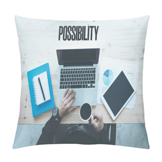 Personality  COMMUNICATION, BUSINESS CONCEPT Pillow Covers