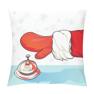 Personality  Santa At The Hotel Pillow Covers