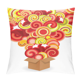 Personality  Colorful Funky Explosion Pillow Covers