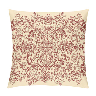 Personality  Vector Ornamental Nature Vintage Background Pillow Covers