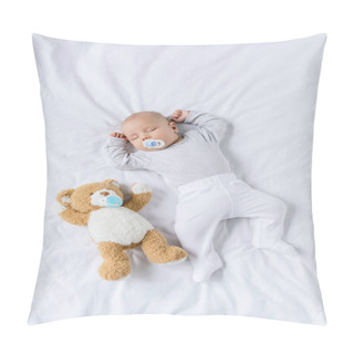 Personality  Baby Sleeping With Toy Pillow Covers