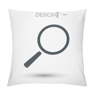 Personality  Search Icon Design Pillow Covers