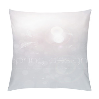 Personality  Luxury Bright Abstract Greeting Card. Vector Spring Or Summer Background Pillow Covers