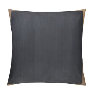 Personality  Blank Blackboard With Eraser Smudges Pillow Covers