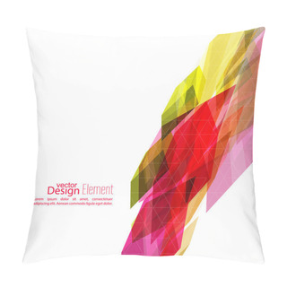 Personality  Angular Geometric Color Shape Pillow Covers