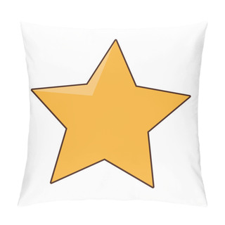 Personality  Cartoon Star Icon Pillow Covers