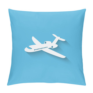 Personality  Aircraft Design Element Pillow Covers