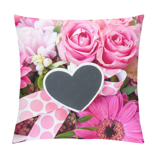 Personality  Colorful Pink Bouquet Pillow Covers