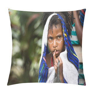 Personality  Dani Tribe Girl  Pillow Covers