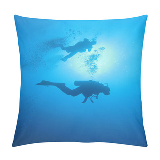 Personality  Scuba Diving Pillow Covers