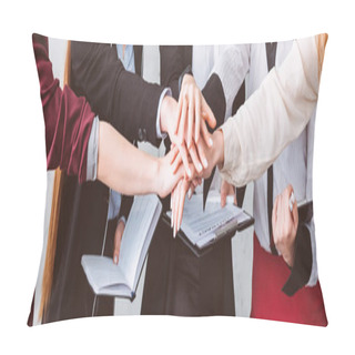 Personality  Female Empowerment Support Team Business Unity Pillow Covers